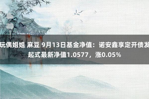 玩偶姐姐 麻豆 9月13日基金净值：诺安鑫享定开债发起式最新净值1.0577，涨0.05%